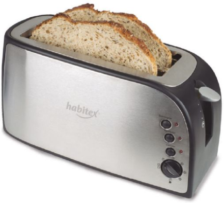 Tostador 2 Ranuras Largas Habitex Modelo Sc4800